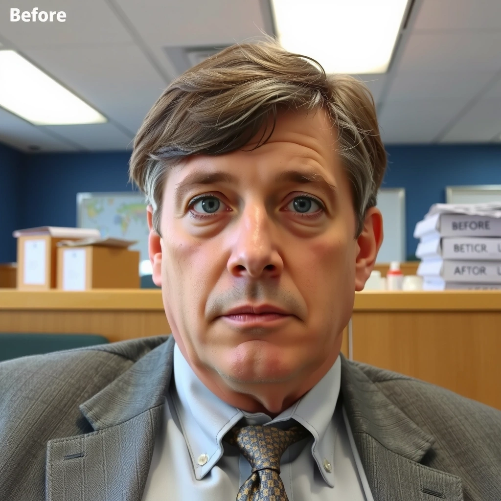 Fotografie Marka před proměnou