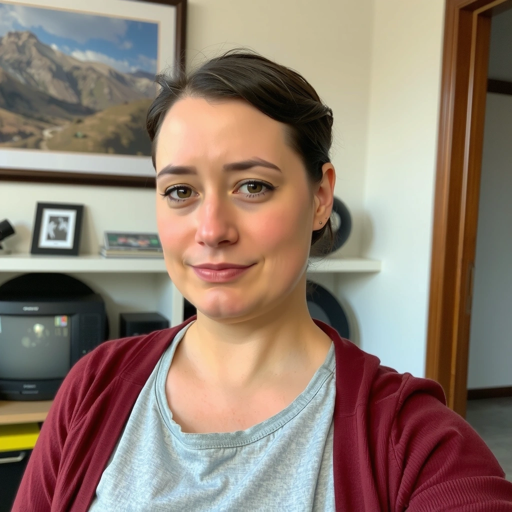 Fotografie Anny před proměnou